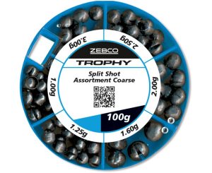 ZEBCO SPLIT SHOT ASSORTMENT COARSE