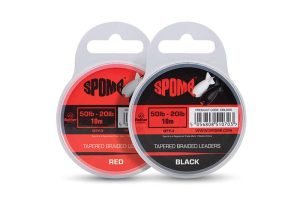 SPOMB TAPERED BRAIDED LEADERS