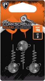 FOX RAGE CORKSCREW ROUND JIG HEADS